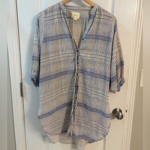 Anthropologie Maeve Lena Tunic Top